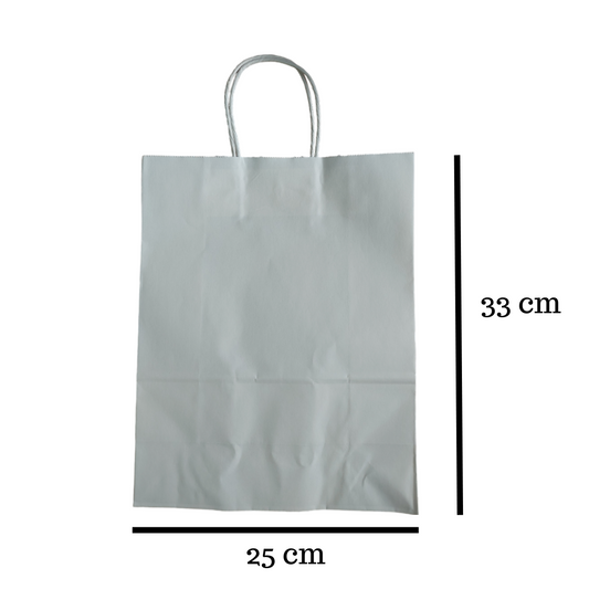 Bolsa para regalo blanca