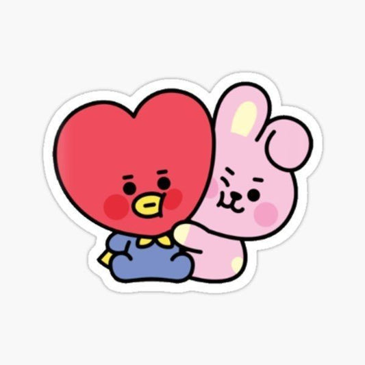 Stickers mascotas BTS