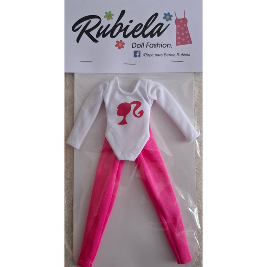Pantalón y leotardo Barbie