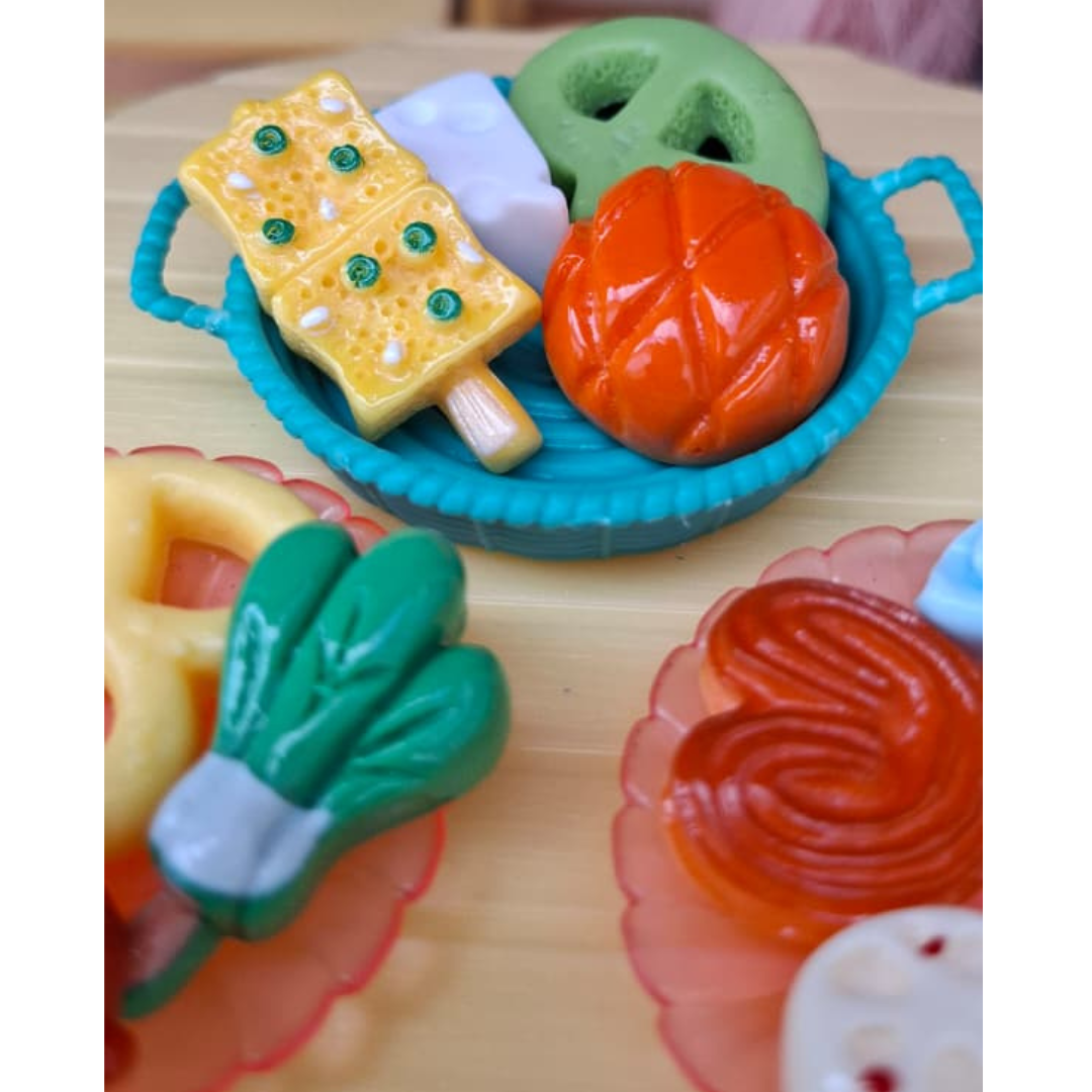 Sobre sorpresa de comida miniatura