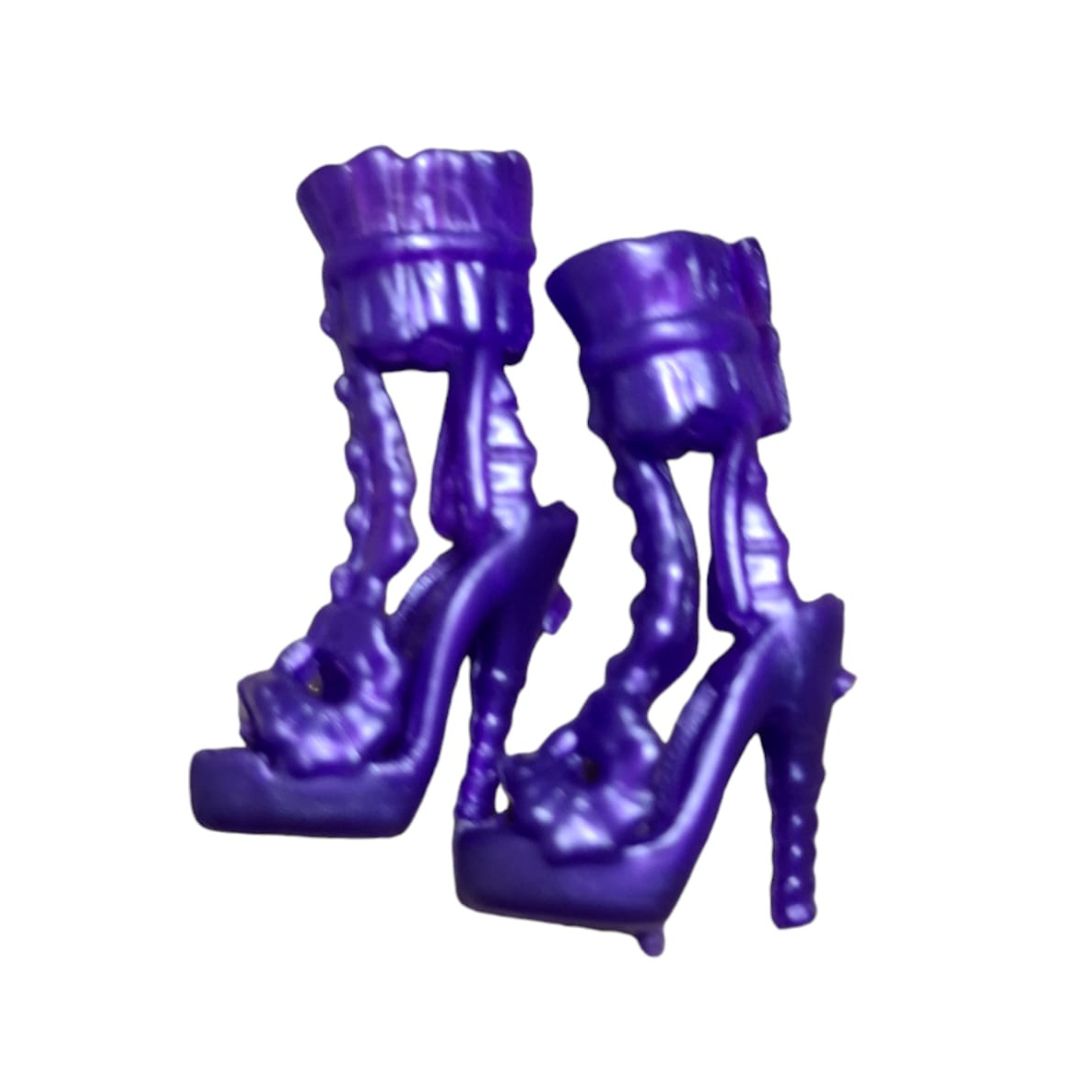 Zapato de tacón con lazo fruncido en el tobillo